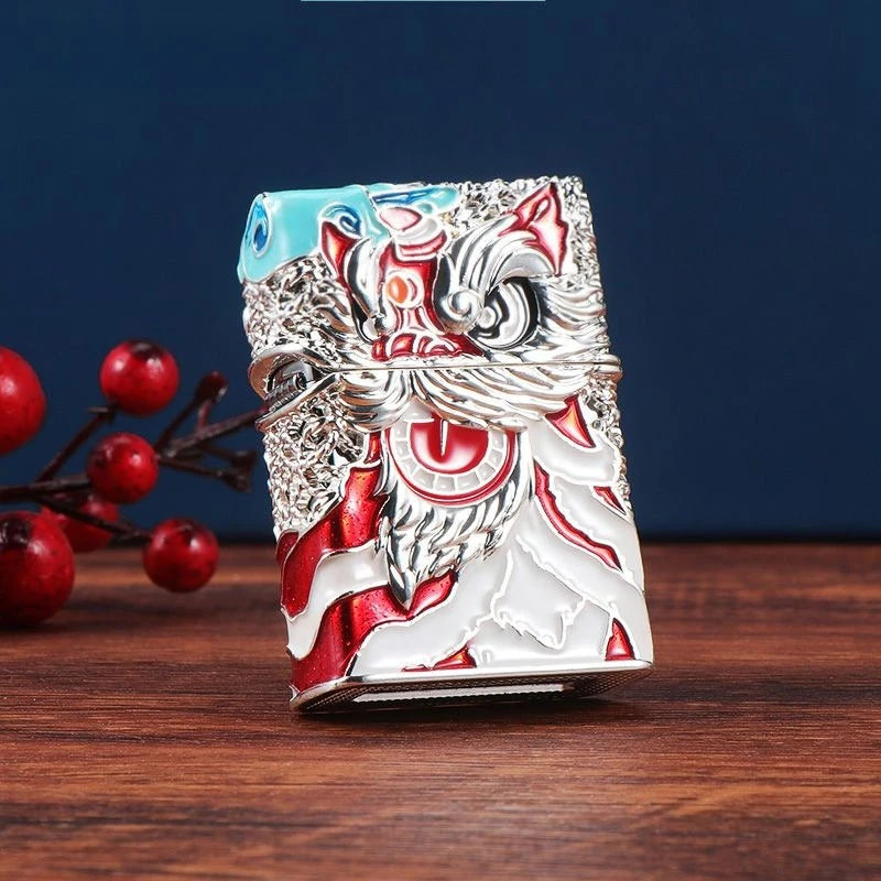 Trendy Artsy Metal Kerosine Lighter