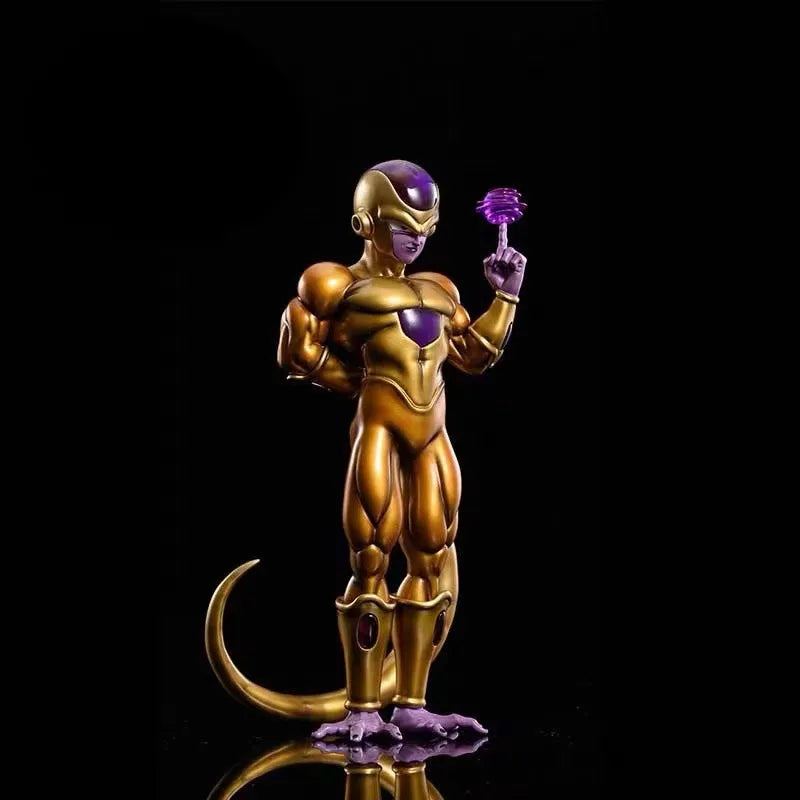 Dragon Ball Inspried Golden and Silver Frieza Action Statues