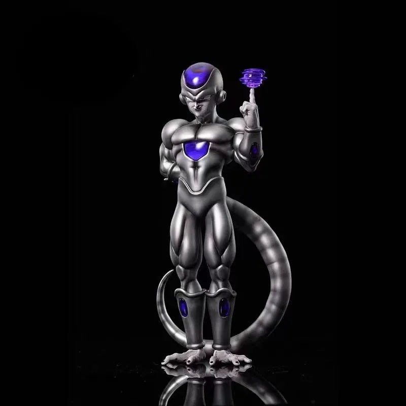 Dragon Ball Inspried Golden and Silver Frieza Action Statues