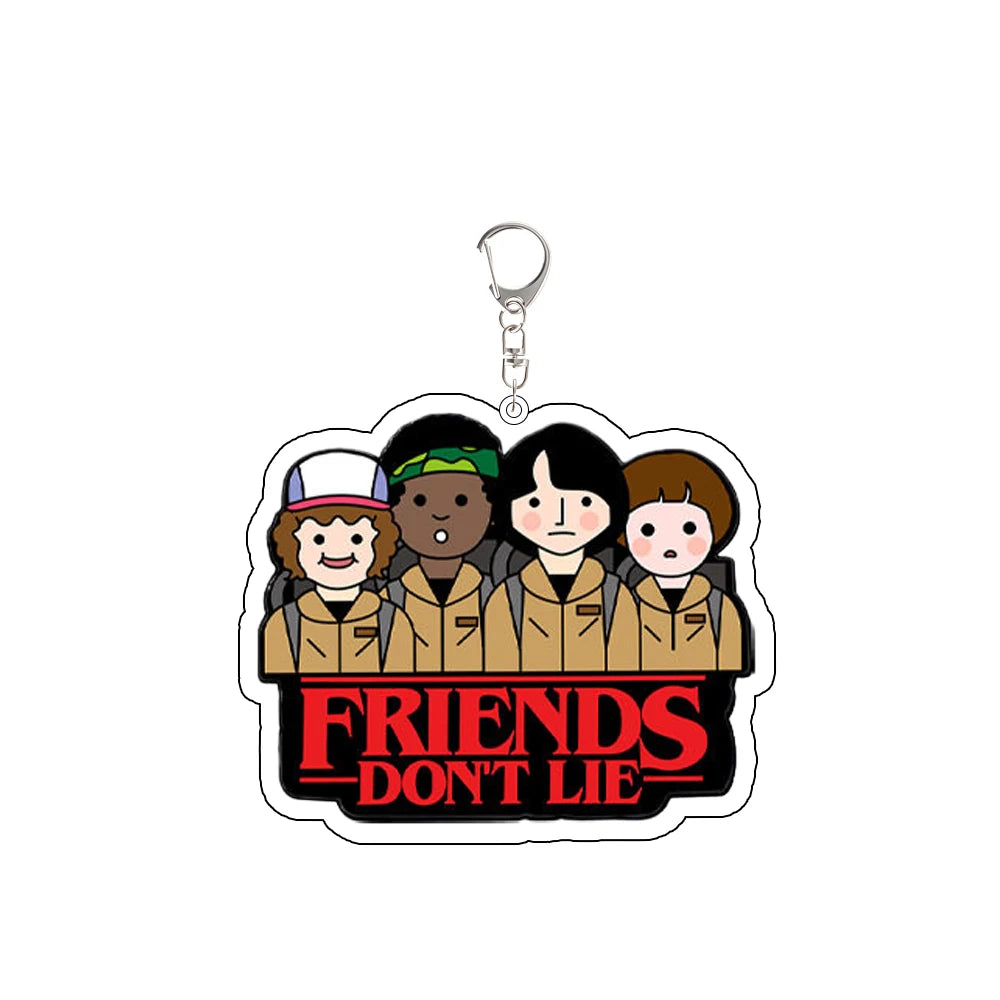 Stranger Things Themed Keychains