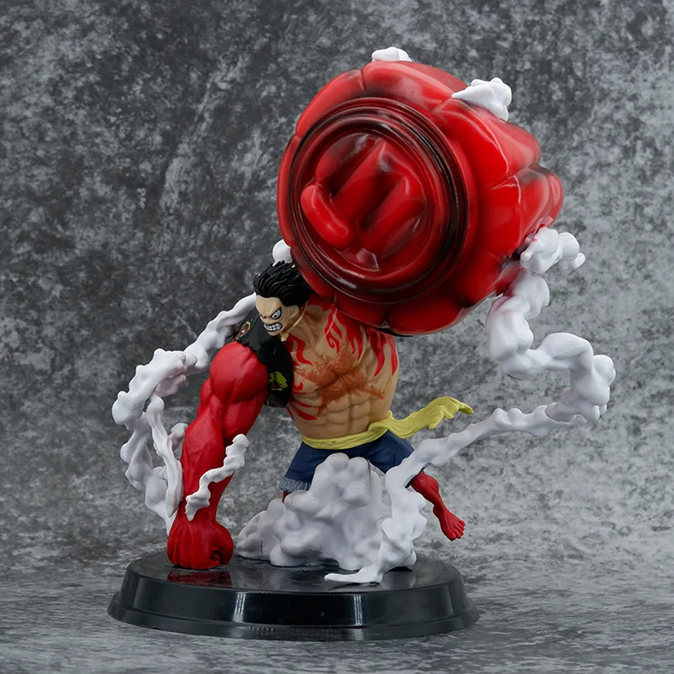 One Piece Inspired Luffy Gear 4 Action Statue