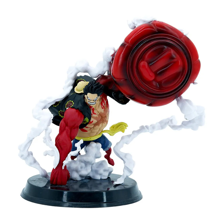 One Piece Inspired Luffy Gear 4 Action Statue