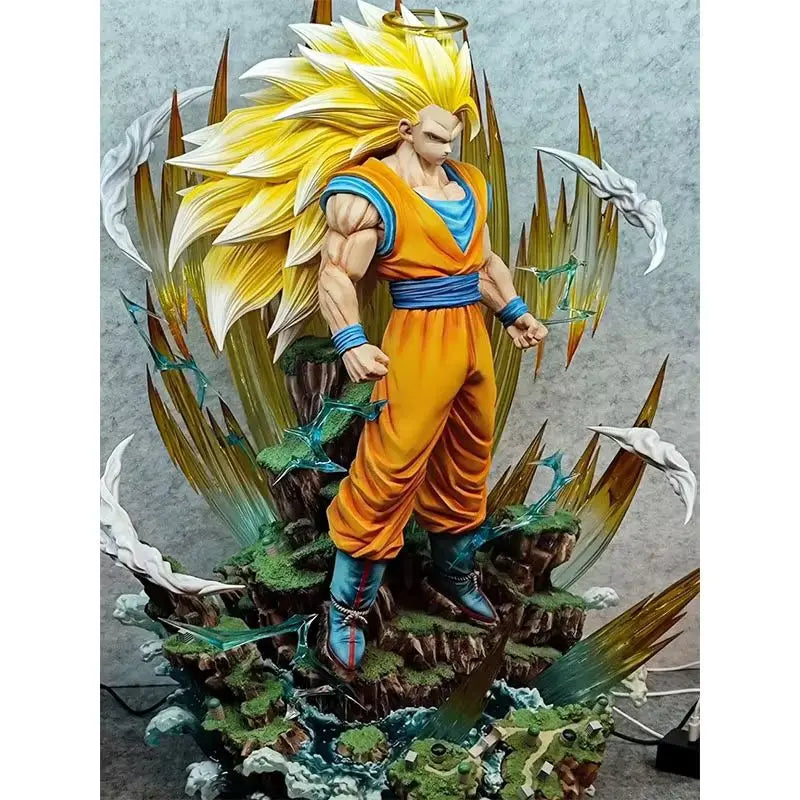 Goku Super Saiyan 3 Goku Action Statue