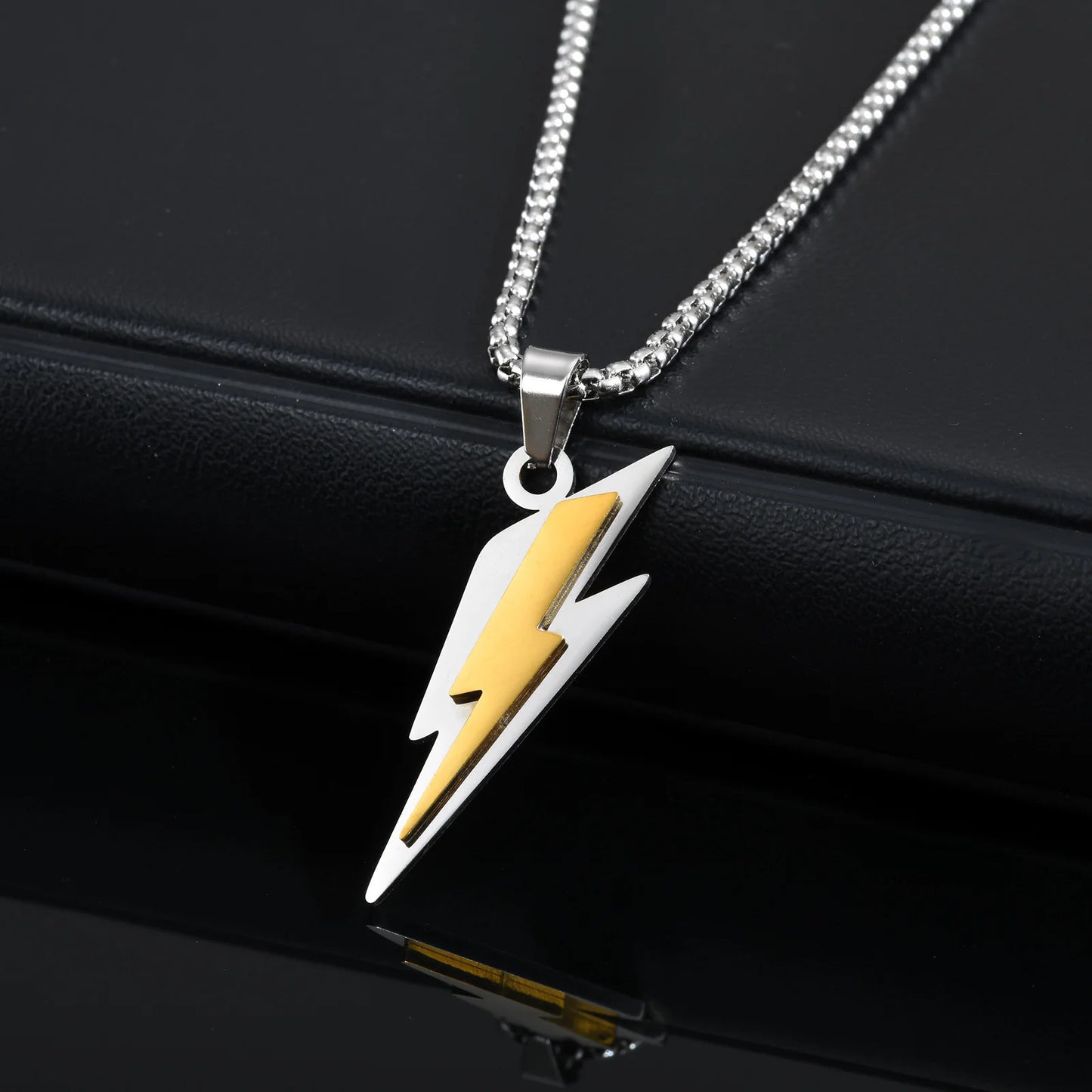 Trendy Lightning Bolt Necklace