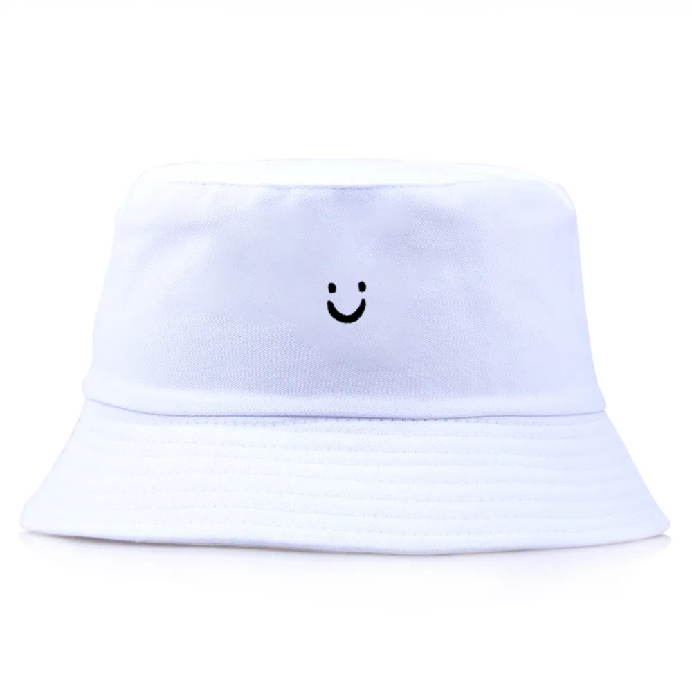 Smiley Cartoon Bucket Hat