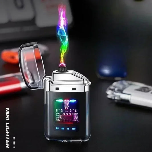 Cool Electric Double Arc USB Rechargeable LED Lighter