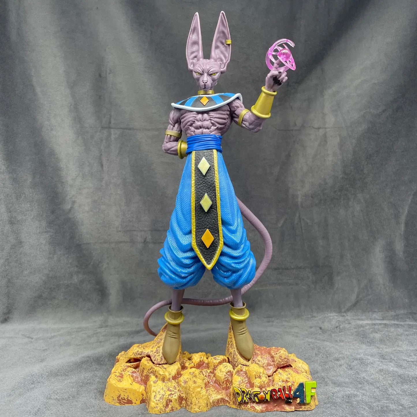 Lord Beerus Themed Action Statue