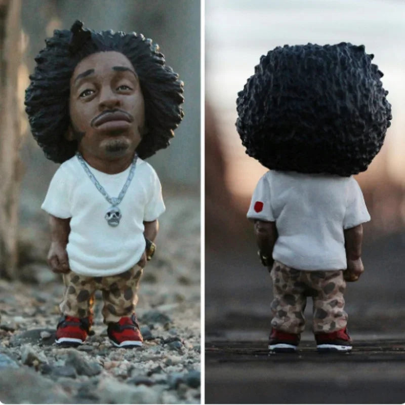 Rapper Action Themed Statues