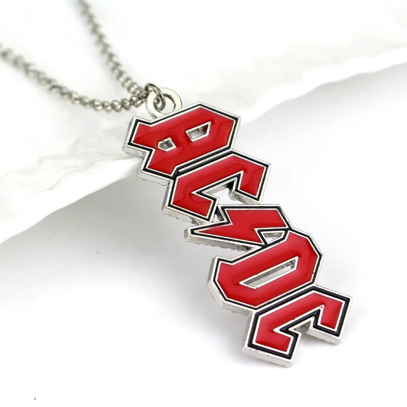 AC DC Logo Pendant