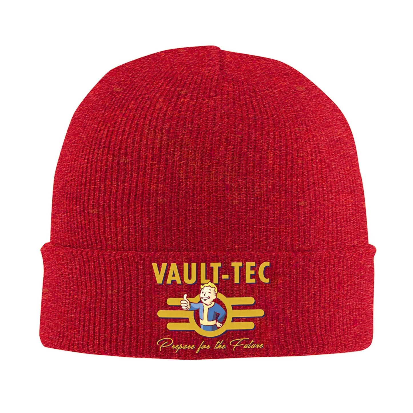 Fallout Vault-Tec Inspired Knit Beanie
