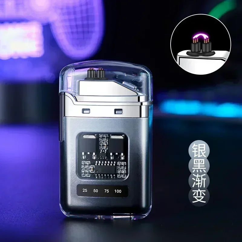 Cool Electric Double Arc USB Rechargeable LED Lighter