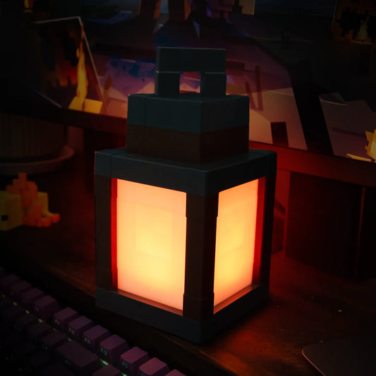 Pixel Style Night Light Portable Lantern