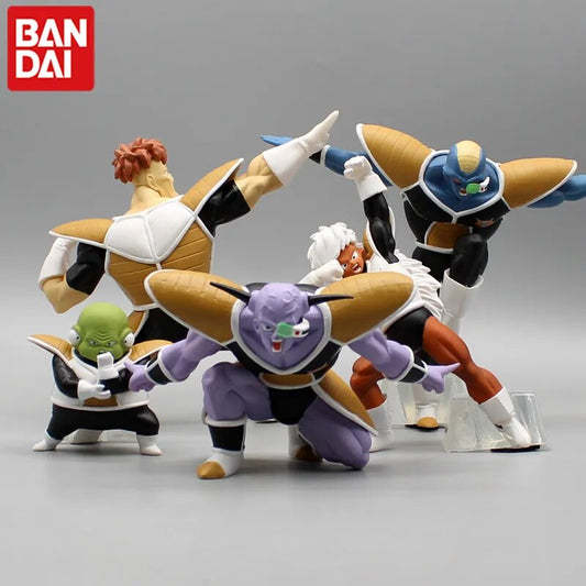 5PCs Dragon Ball Inspired Ginyu Force Anime Action Statues