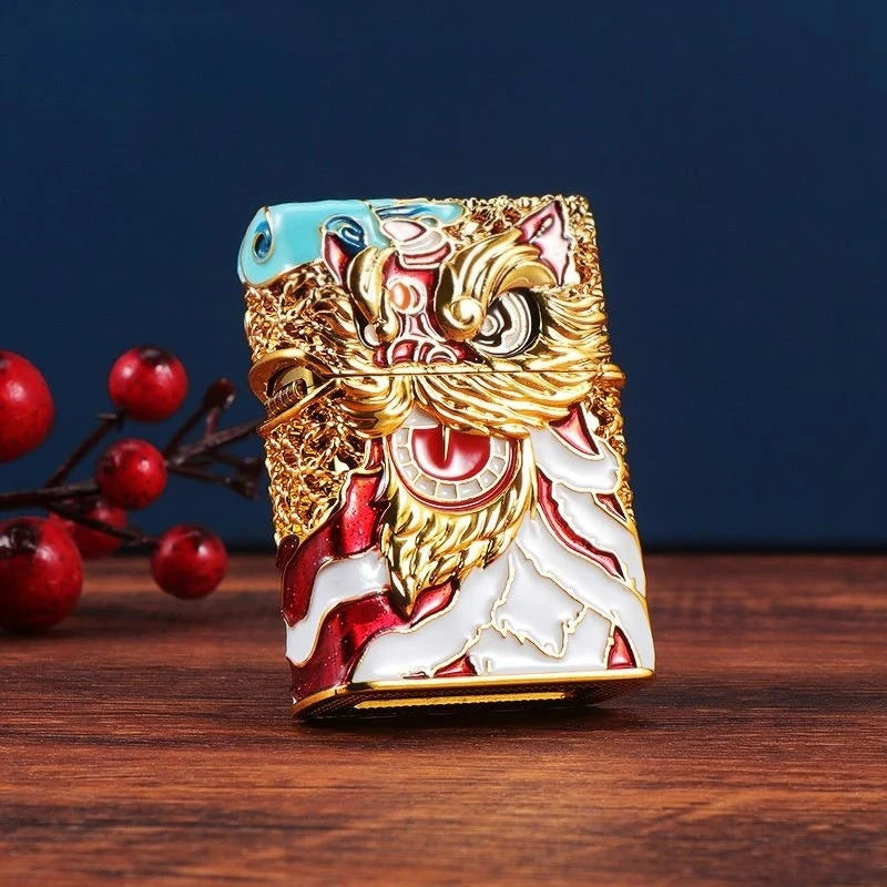 Trendy Artsy Metal Kerosine Lighter