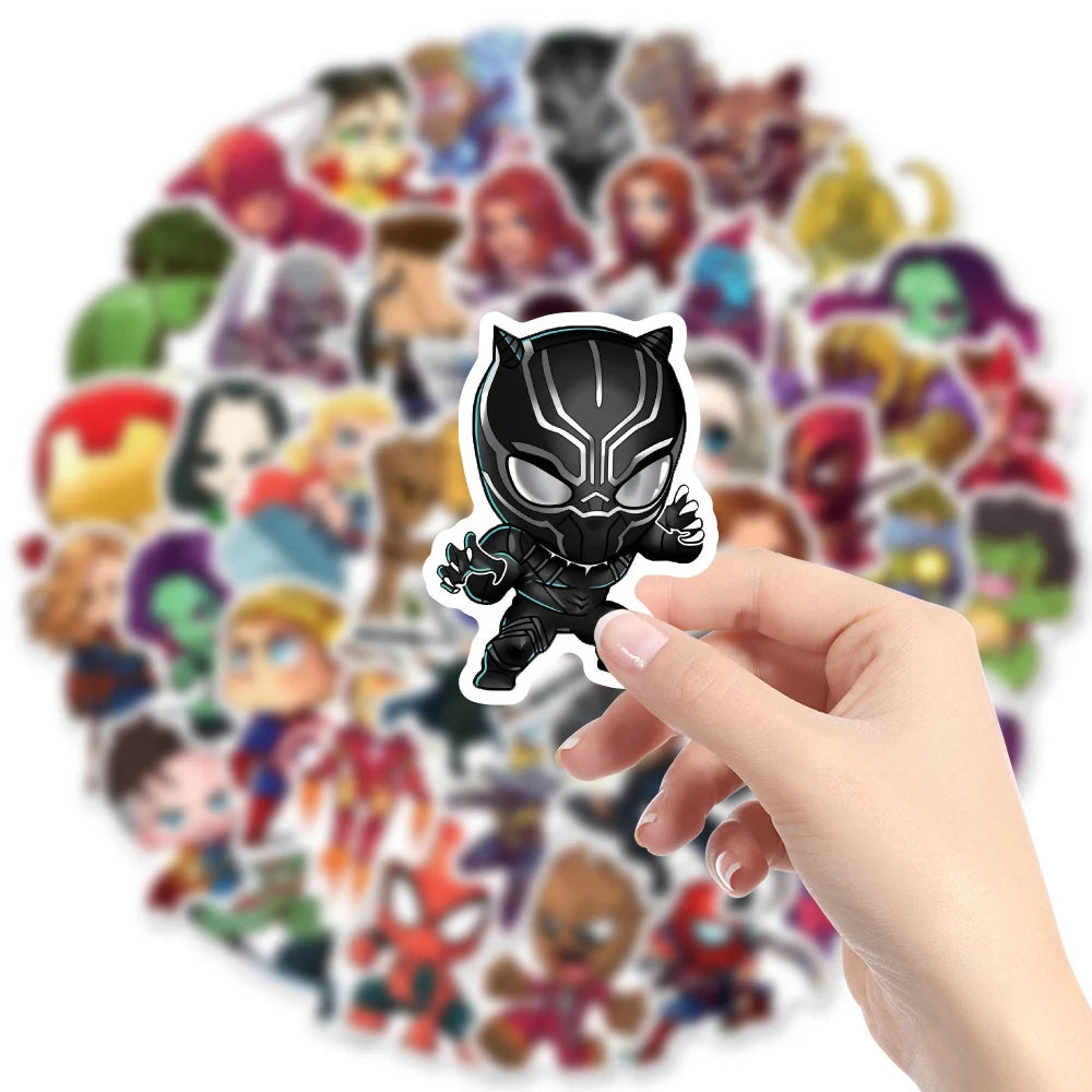 Avengers Inspired CHIBI Anime Stickers