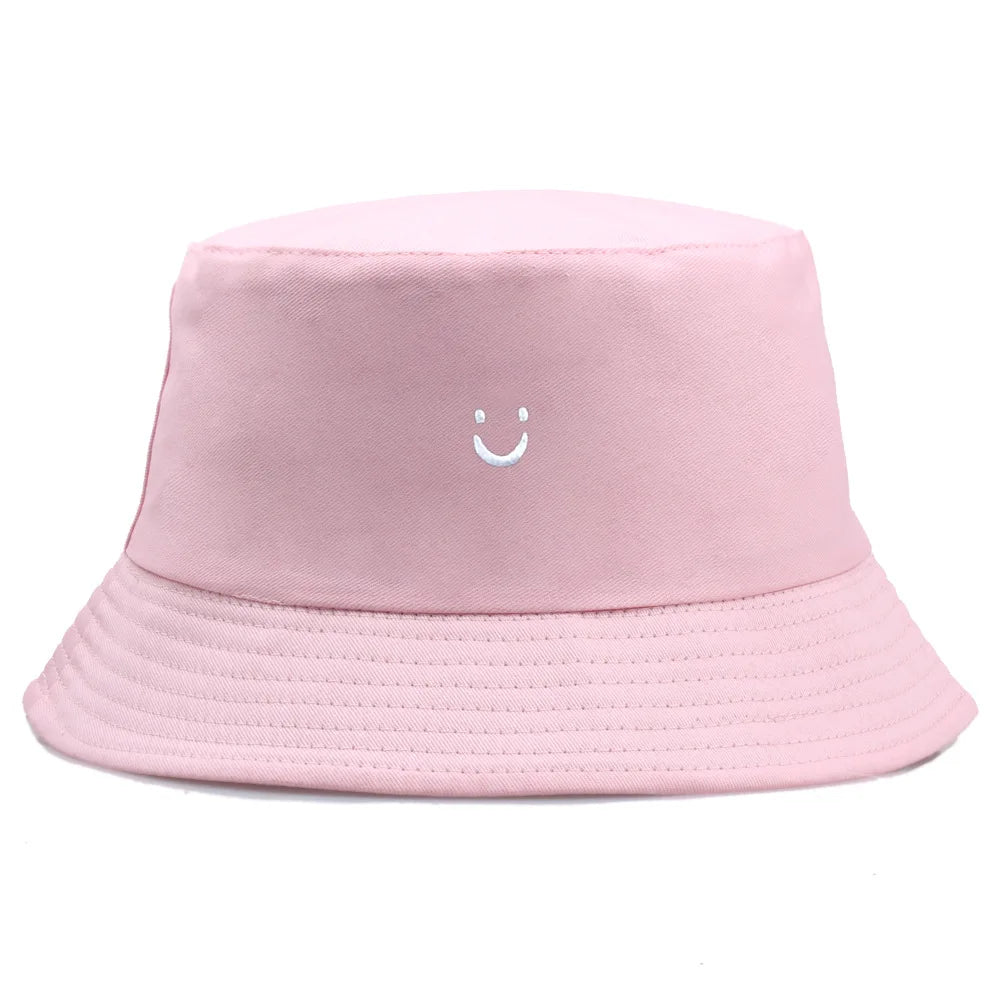 Smiley Cartoon Bucket Hat