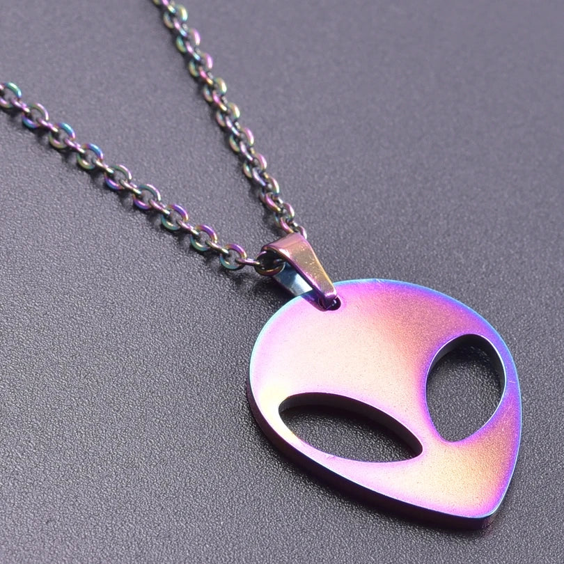 Alien Pendant Necklace