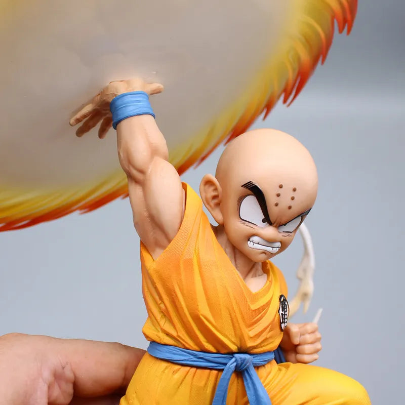 Dragon Ball Z Themed Krillin Distructo Disc Action Statue