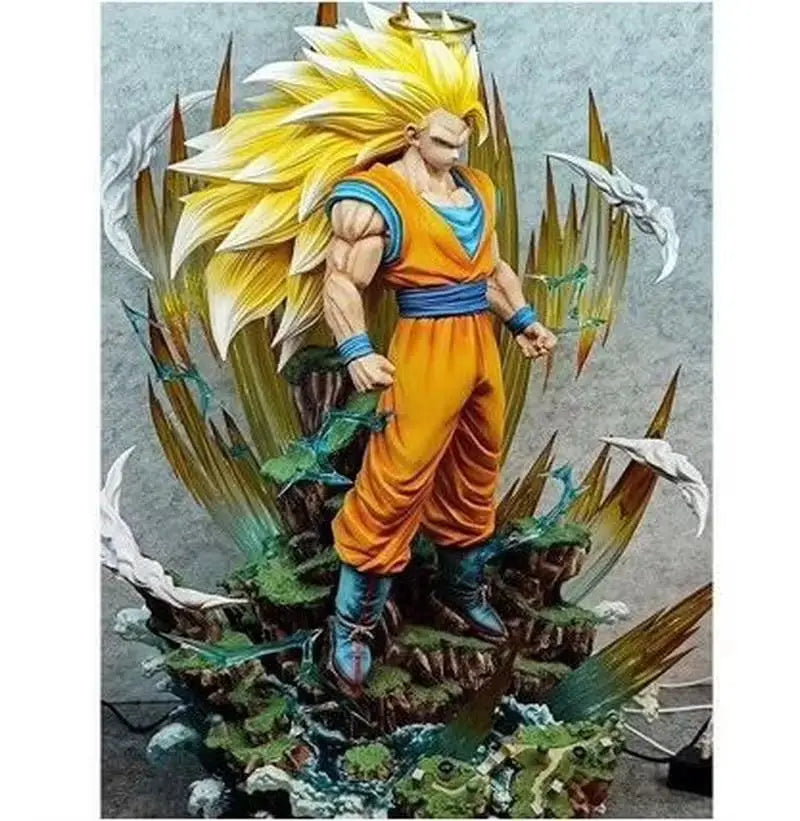 Goku Super Saiyan 3 Goku Action Statue