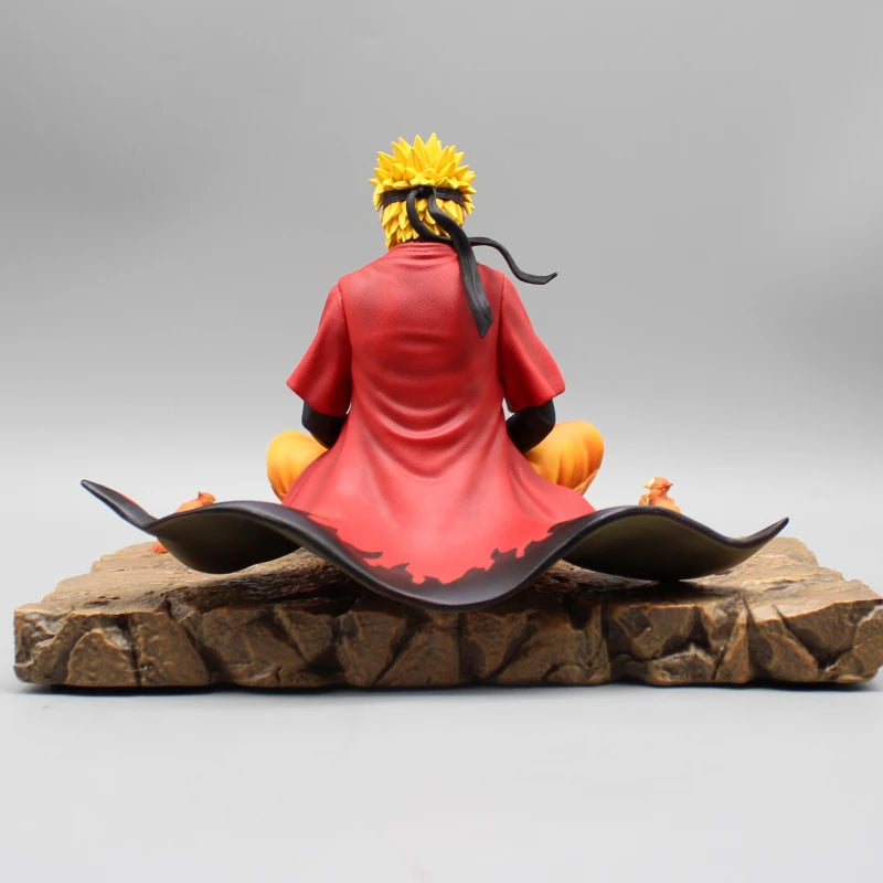 Meditating Naruto Re-Imagined Action Statue