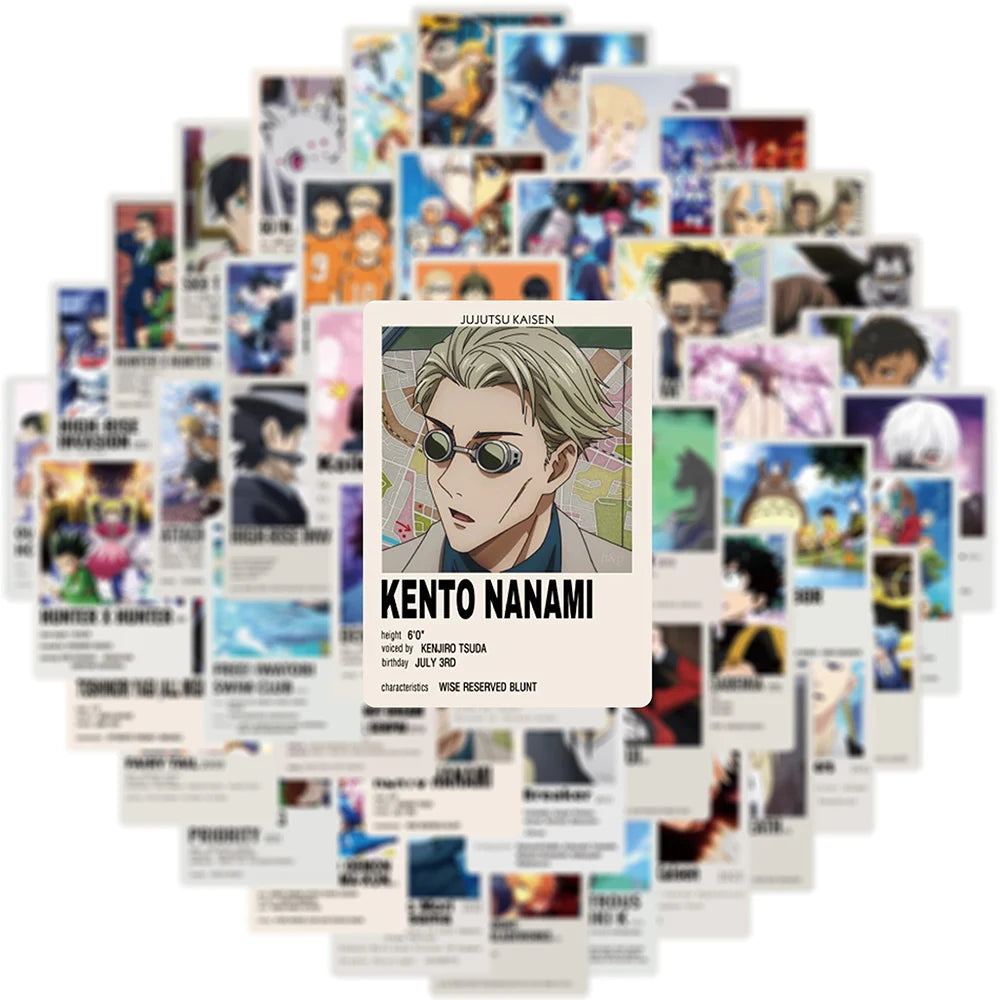 Mixed Anime Art Stickers