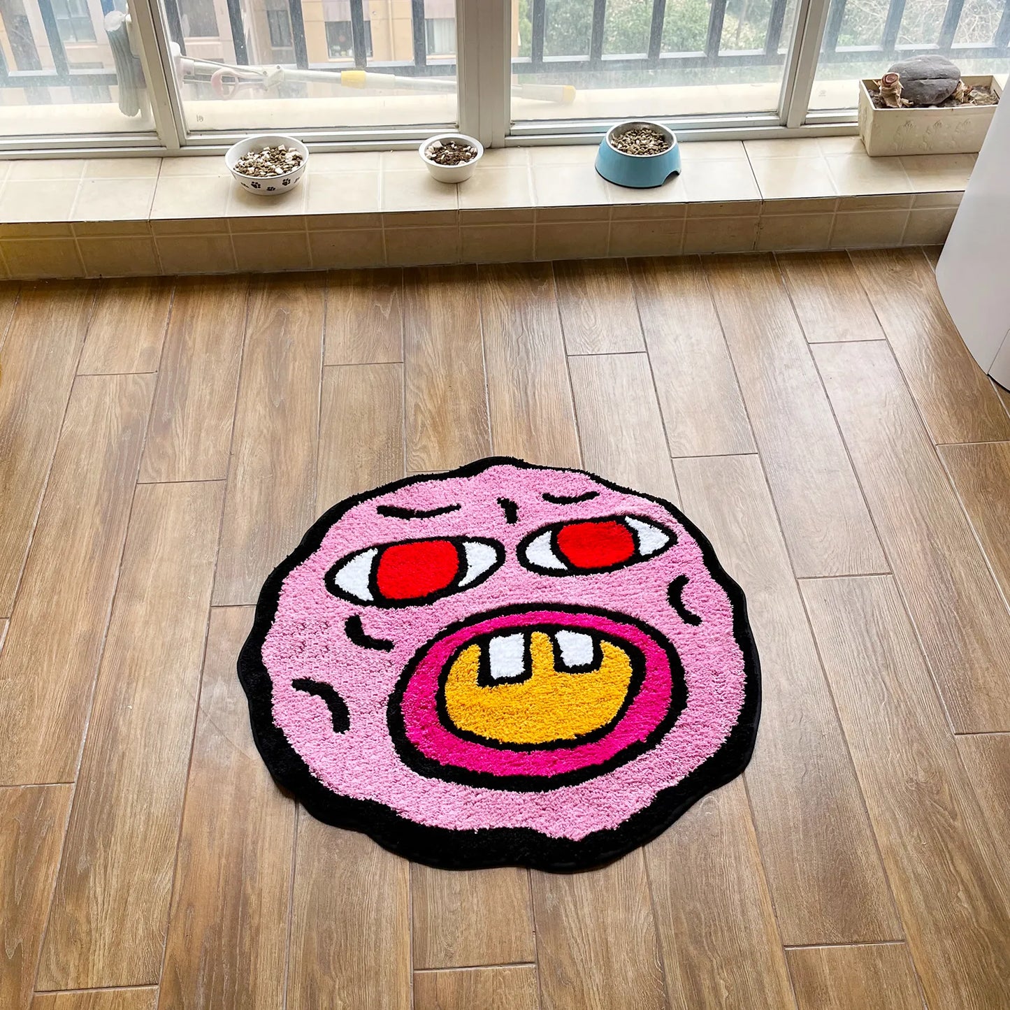 Cherry Bomb Inspired Stylish Floor Rug