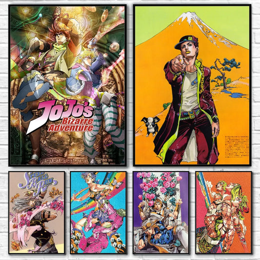 JoJo Bizarre Adventure Unframed Fan Posters