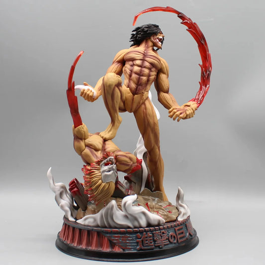 Attack On Titan Eren Jaeger Titan Action Statue