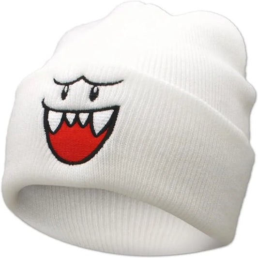 Super Mario Ghost Knitted Hat
