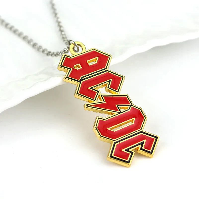 AC DC Logo Pendant
