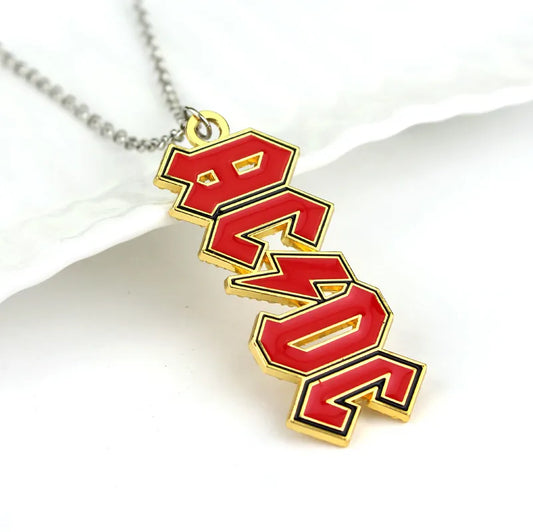 AC DC Logo Pendant