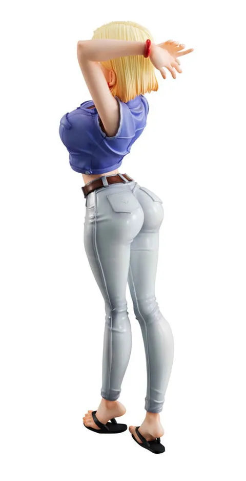 Dragon Ball Themed Android 18 Action Statue