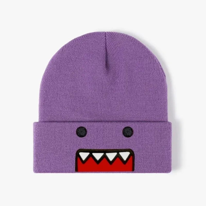 Domo Kun Embroidered Knitted Hat