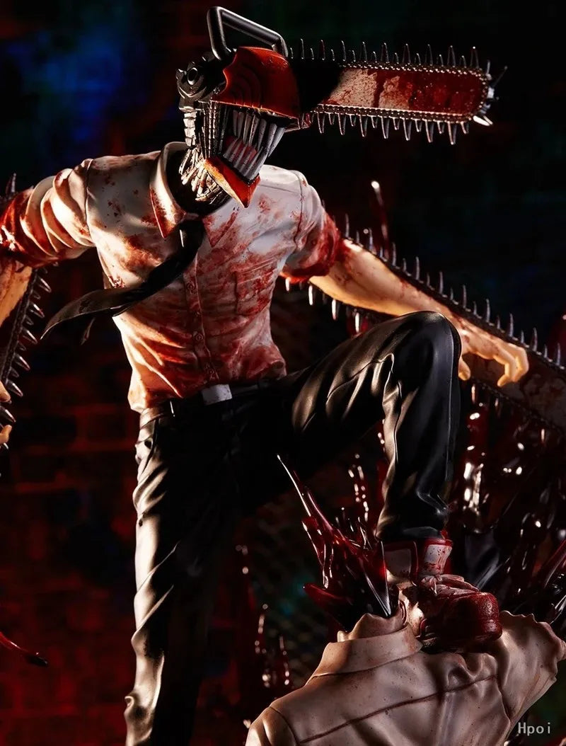 Chainsaw Man Denji Gruesome Action Statue